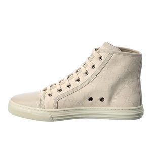 GUCCI GG COTTON WASHED HIGHTOP SNEAKER